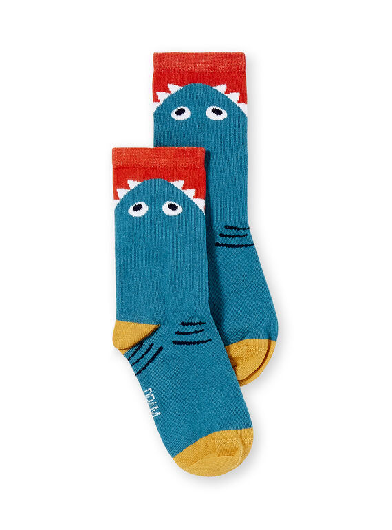 Dark Turquoise SOCKS KYOECOCHO / 20WI02H1SOQC217
